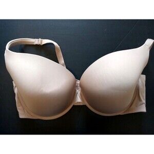 Lane Bryant Cacique Boost Plunge Bra 48DDD Dark Beige